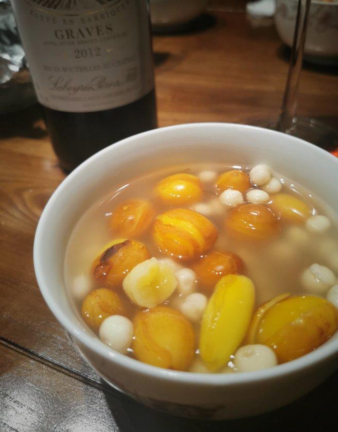 小薇厨房2016做的富贵子清补凉苹婆果凤眼果糖水