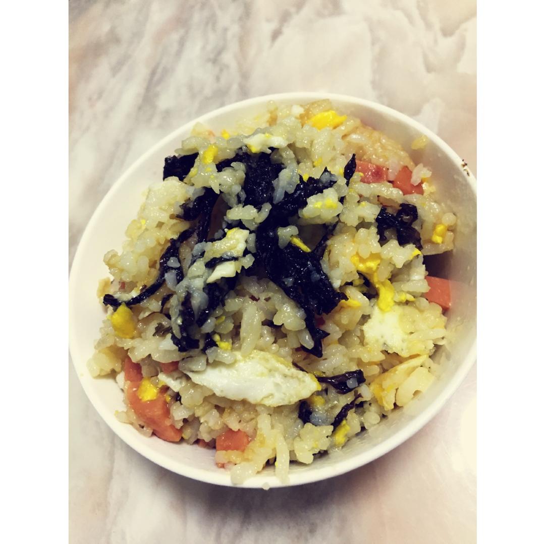 紫菜炒饭【超简单】