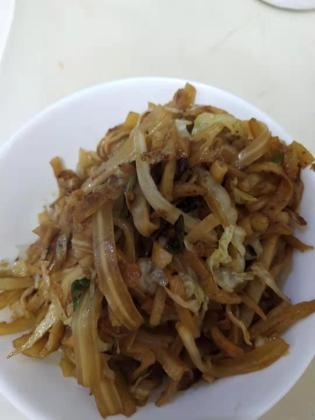 一人份的素烩饼