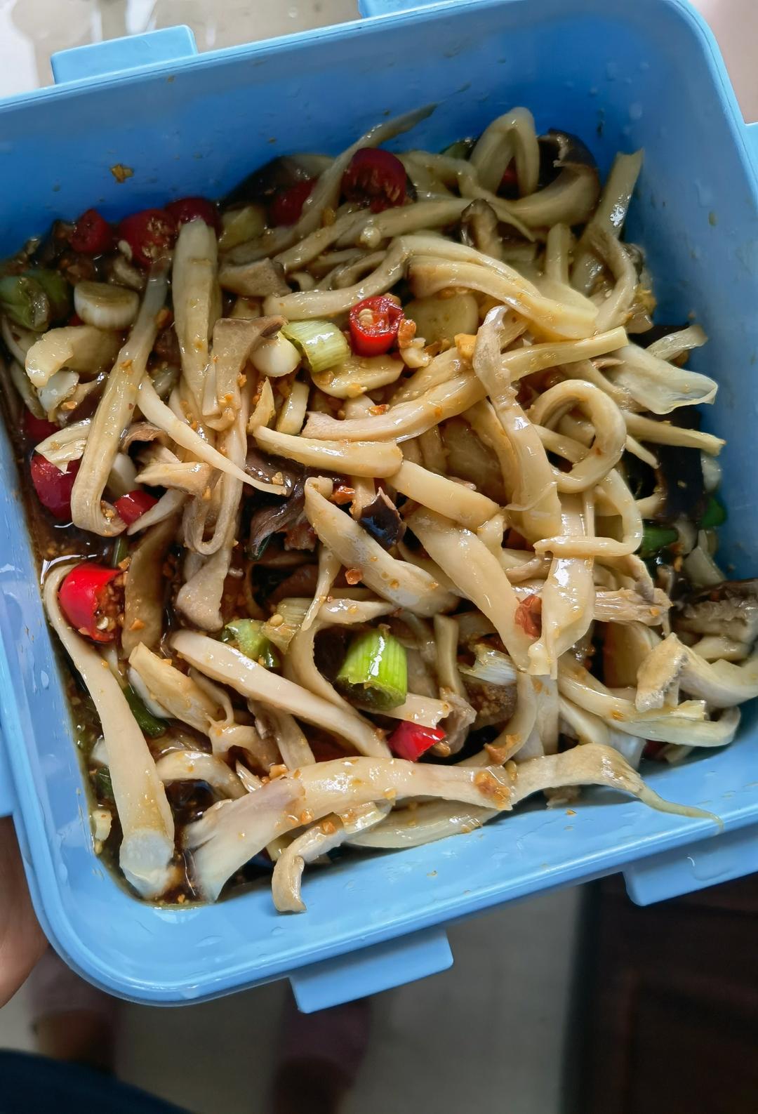 比吃肉还香的凉拌菜，酸辣杏鲍菇