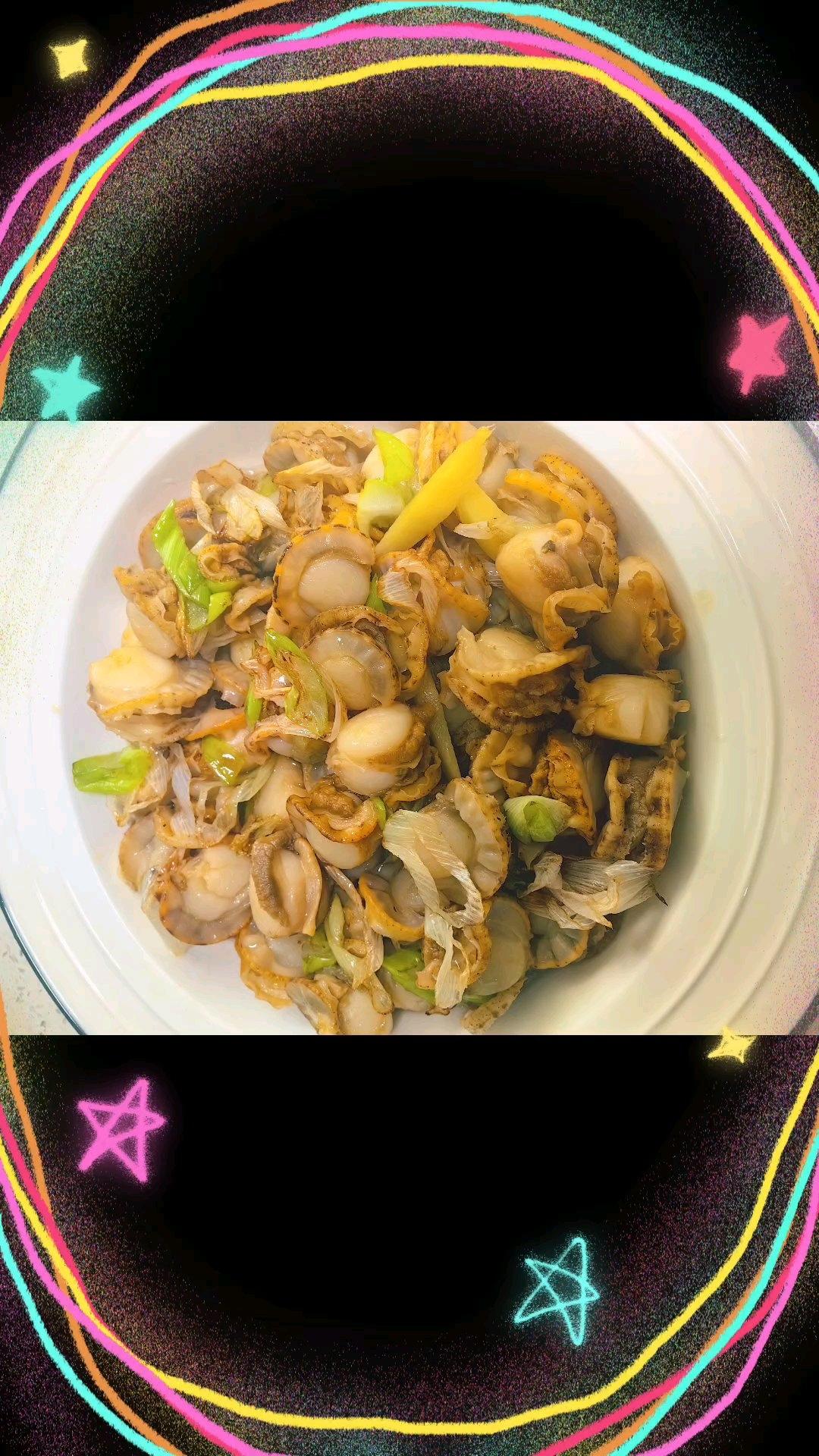 【曼食慢语】葱油扇贝粉丝煲