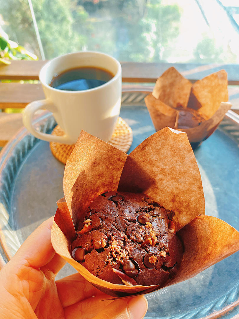 浓情巧克力摩卡马芬<Chocolate Espresso Muffins>