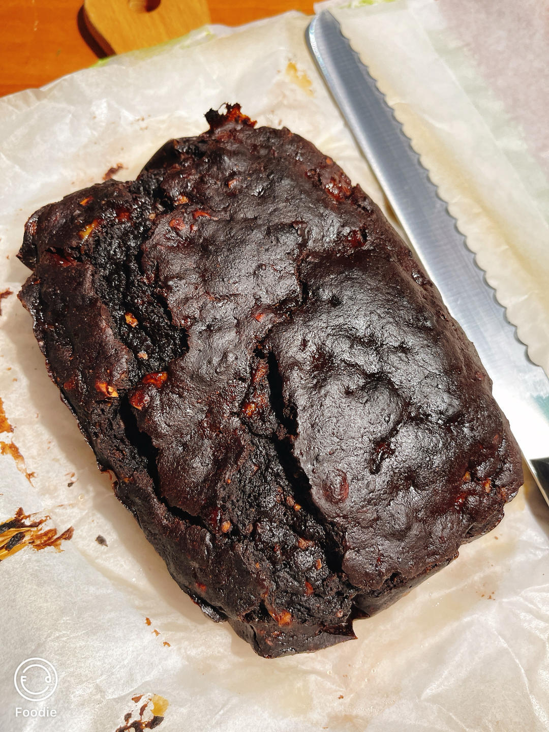 【无油无糖减脂超好吃】布朗尼蛋糕 Fudgy Brownie