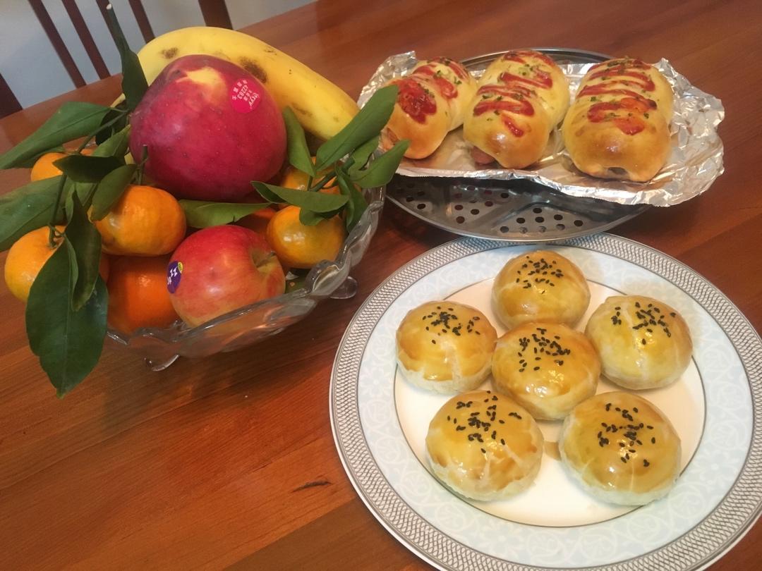 掉渣渣的蛋黄酥（超详细的方子）