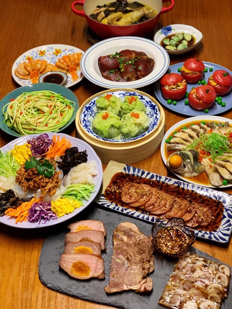 曼食慢语丨2021年夜饭-五彩大拉皮