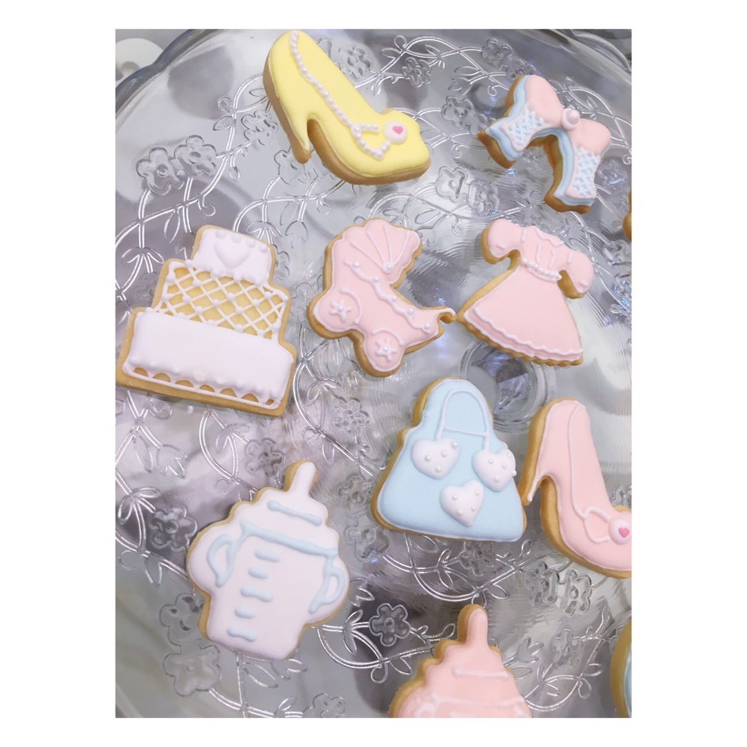 Royal Icing 皇室糖霜饼干 宝宝满月回礼