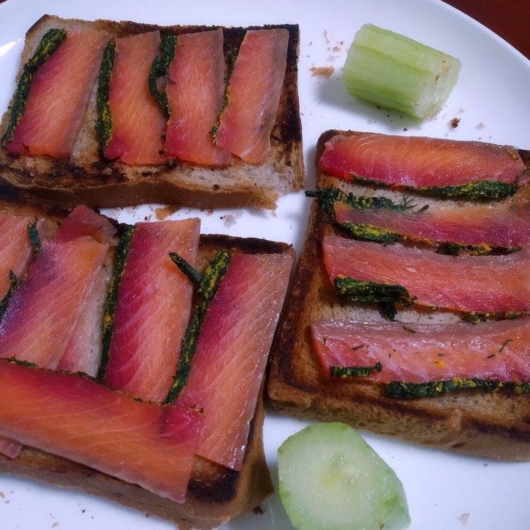 瑞典腌三文鱼 Salmon Gravlax