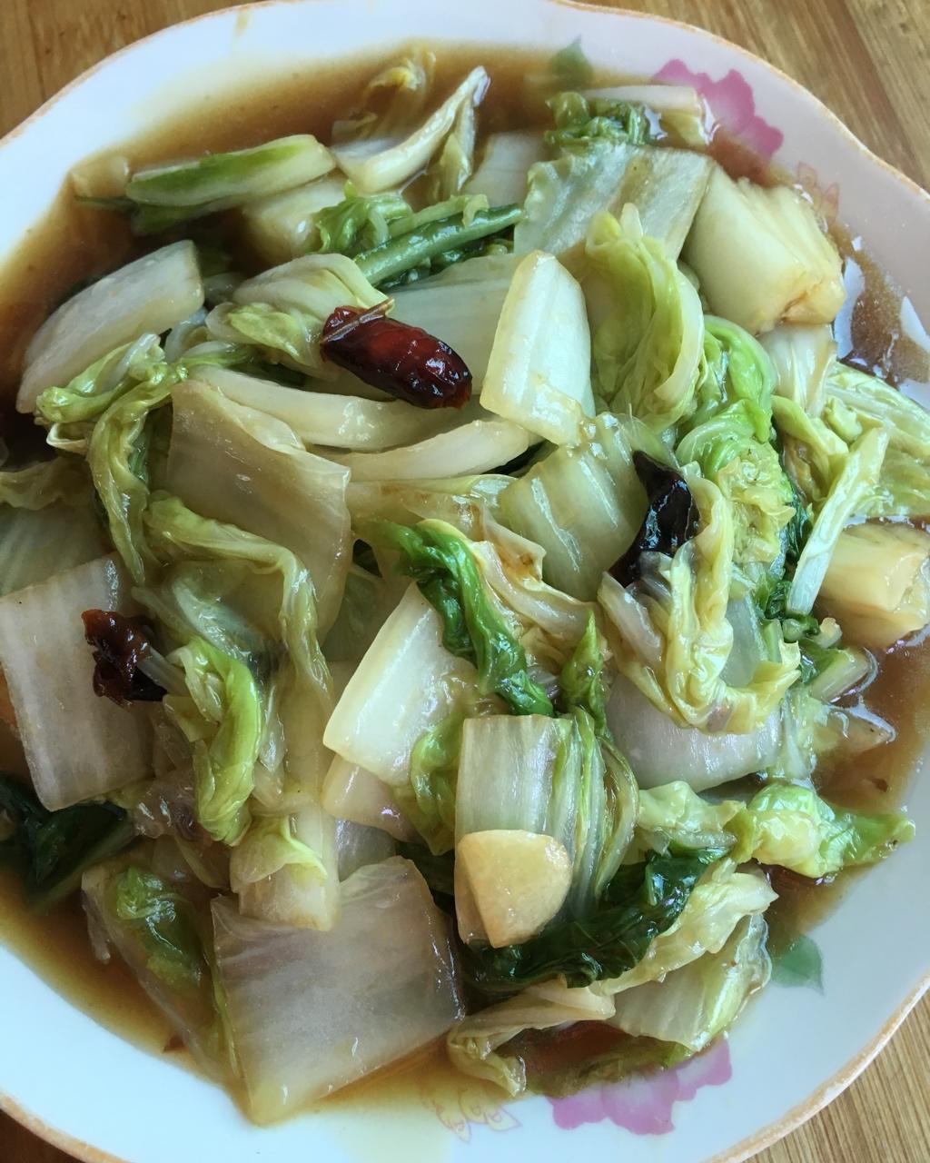 醋熘白菜