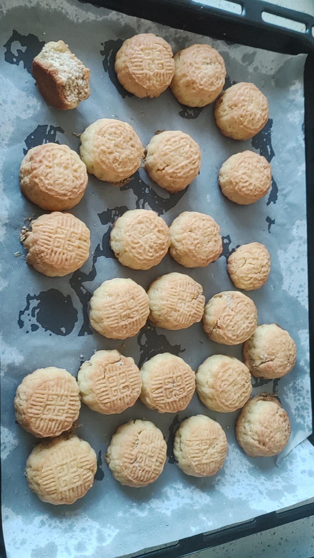 迷你脆皮月饼｜椒盐花生酥馅🥜媲美卢师傅