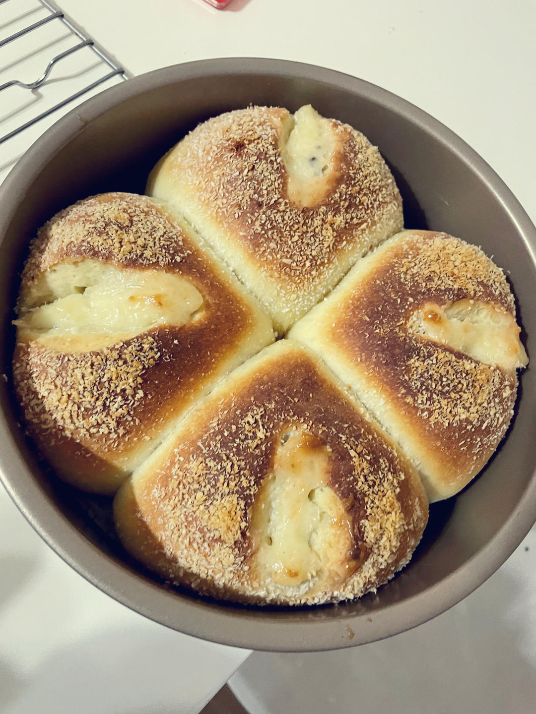 肉松沙拉小方，好看又好吃的方形小吐司！