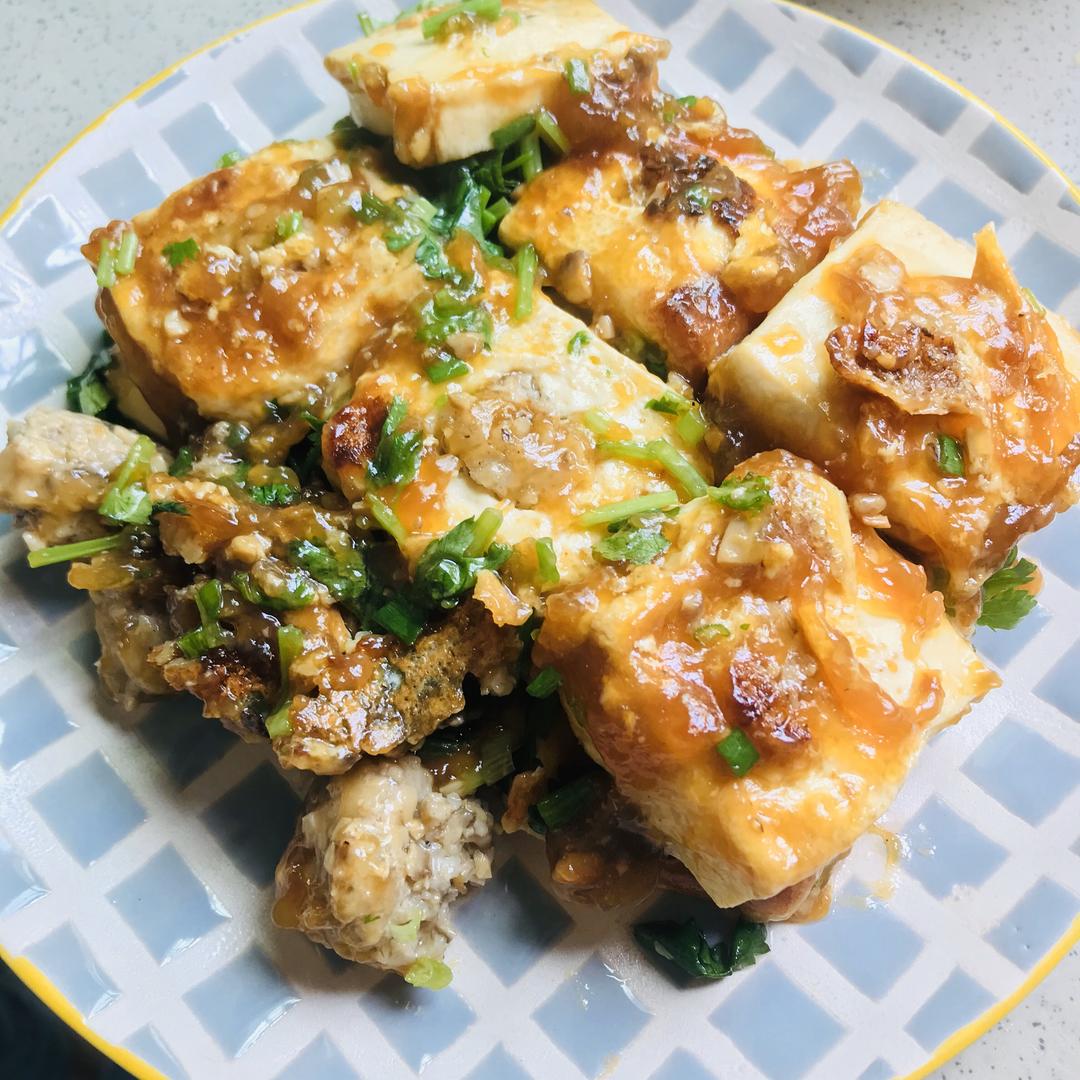 客家煎酿豆腐