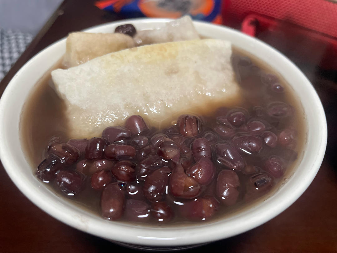 日式の烤年糕红豆汤