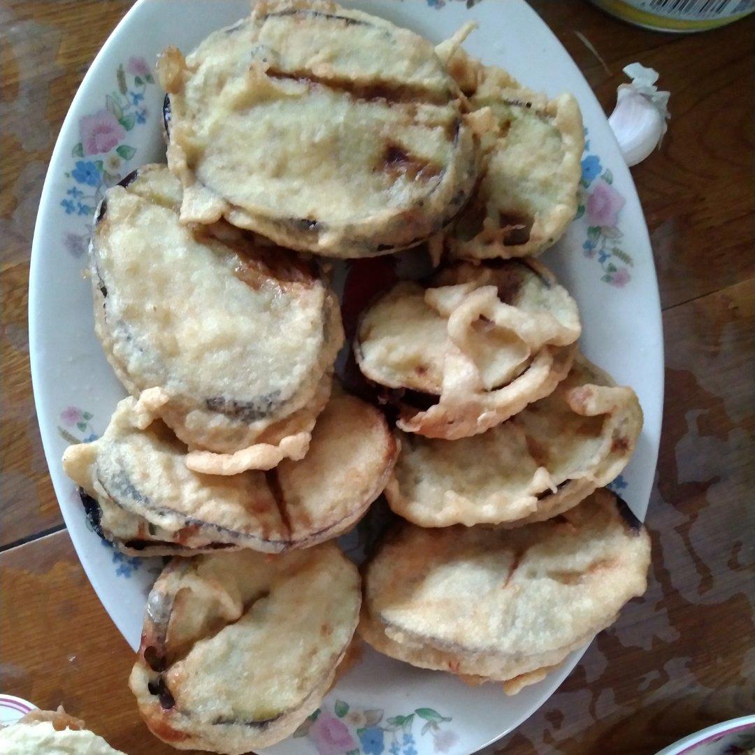 外酥里嫩❗️好吃到舔手指的炸茄盒❗️上桌光盘