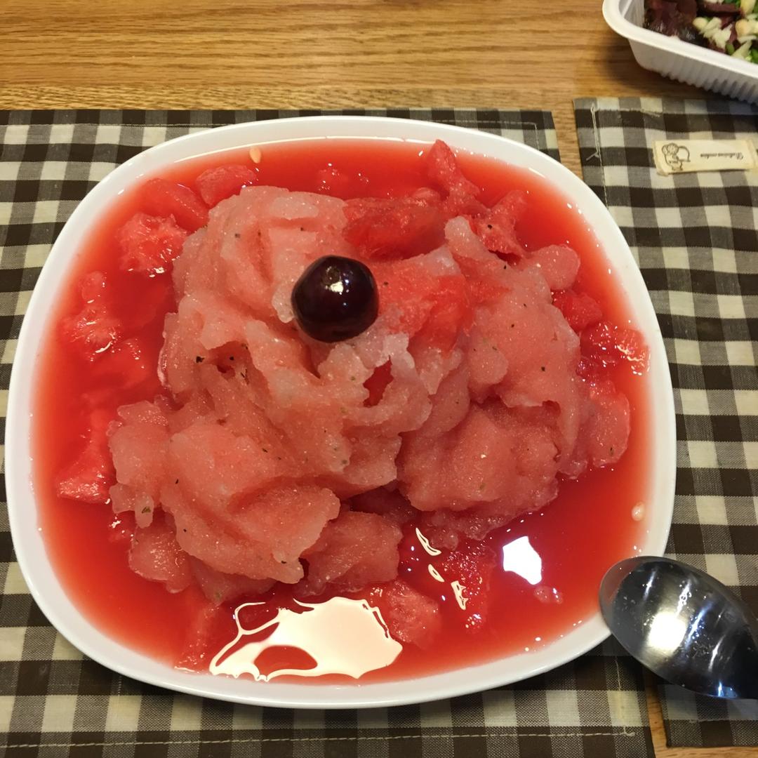 西瓜沙冰