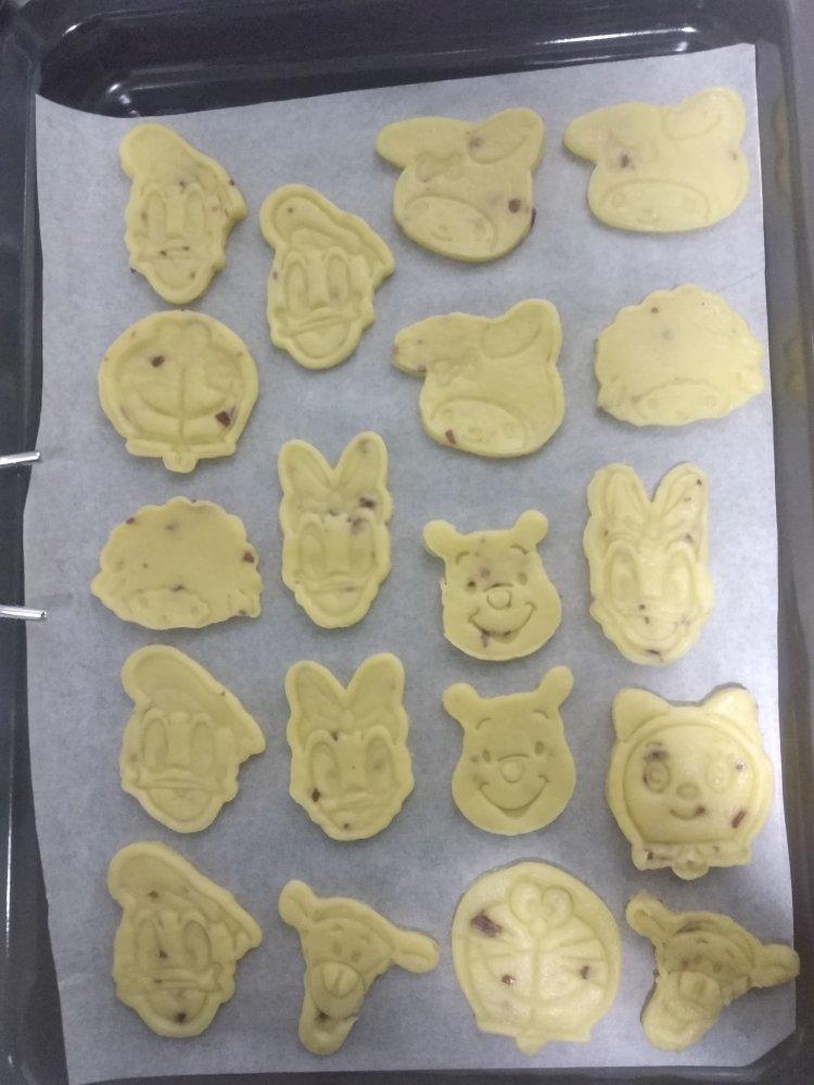 卡通黄油饼干