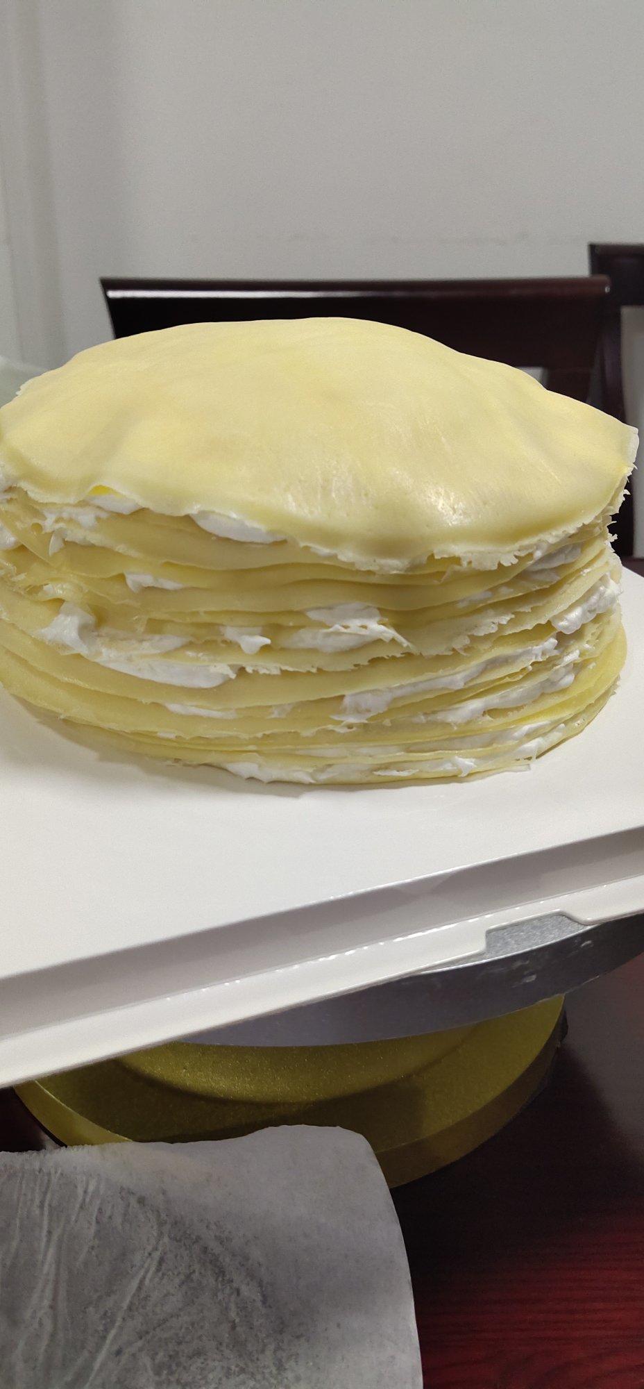 榴莲千层（超软糯蛋皮配方٩( ᐛ )و