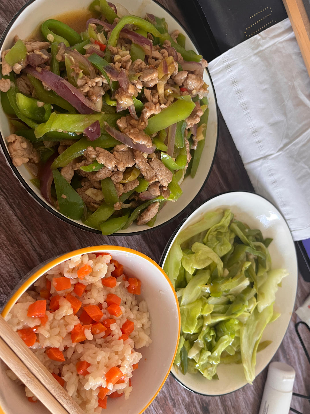 ‼️好吃到舔盘的青椒肉丝盖浇饭