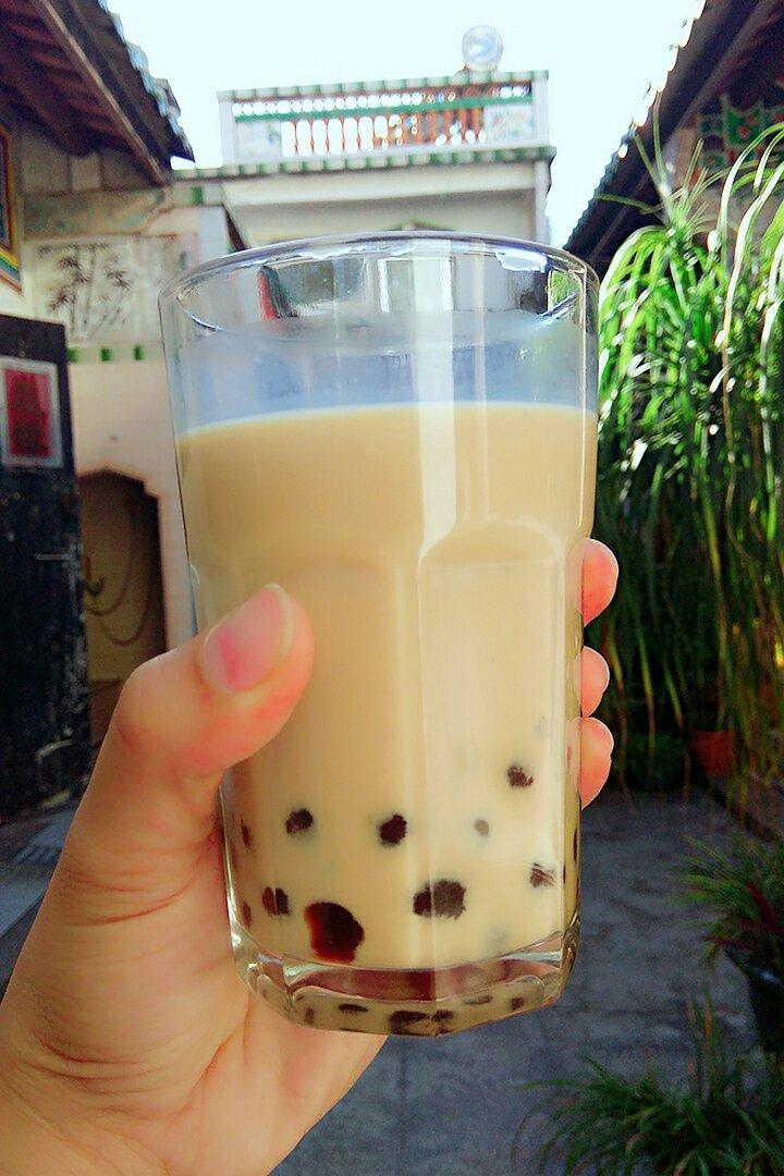 家庭版珍珠奶茶