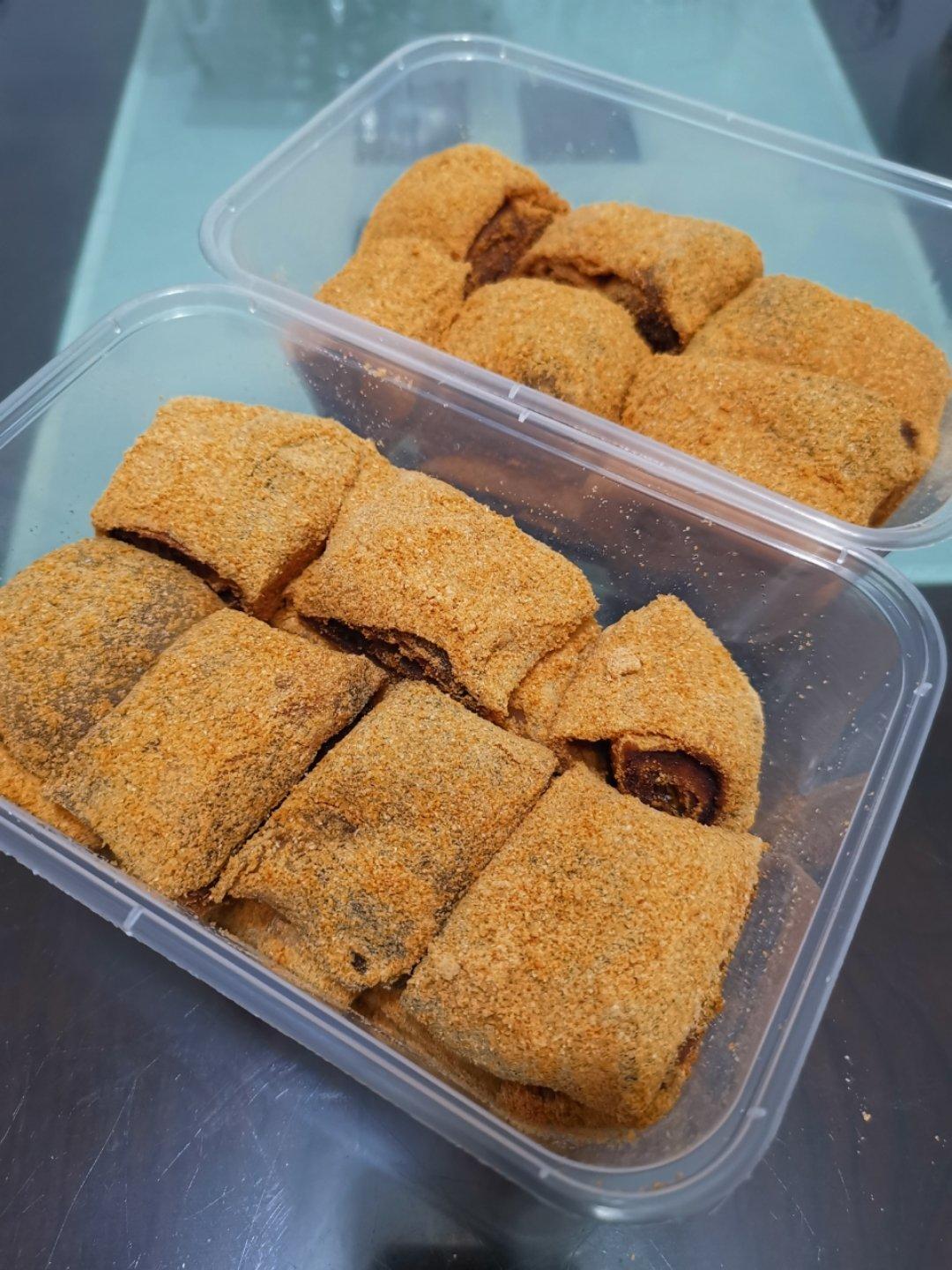 老北京小吃---驴打滚