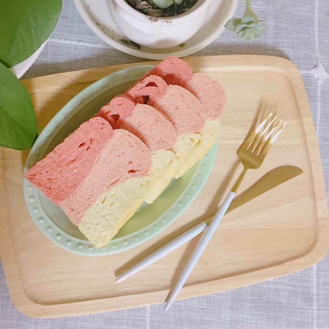 少女心的渐变吐司