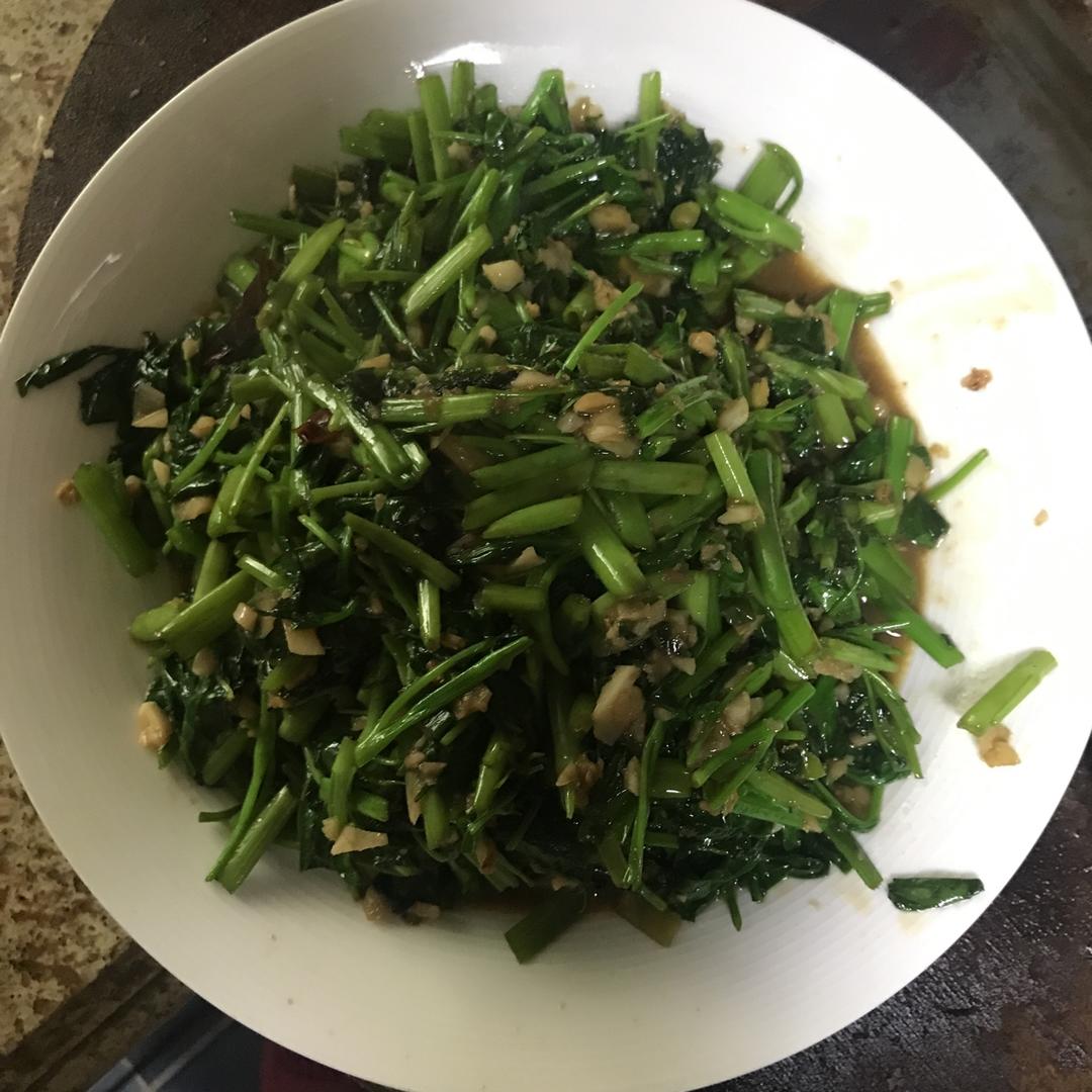 【曼食慢语】虾酱空心菜