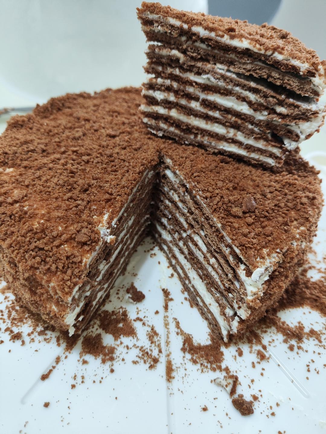 俄式提拉米苏蛋糕，成功率极高的烘焙甜品