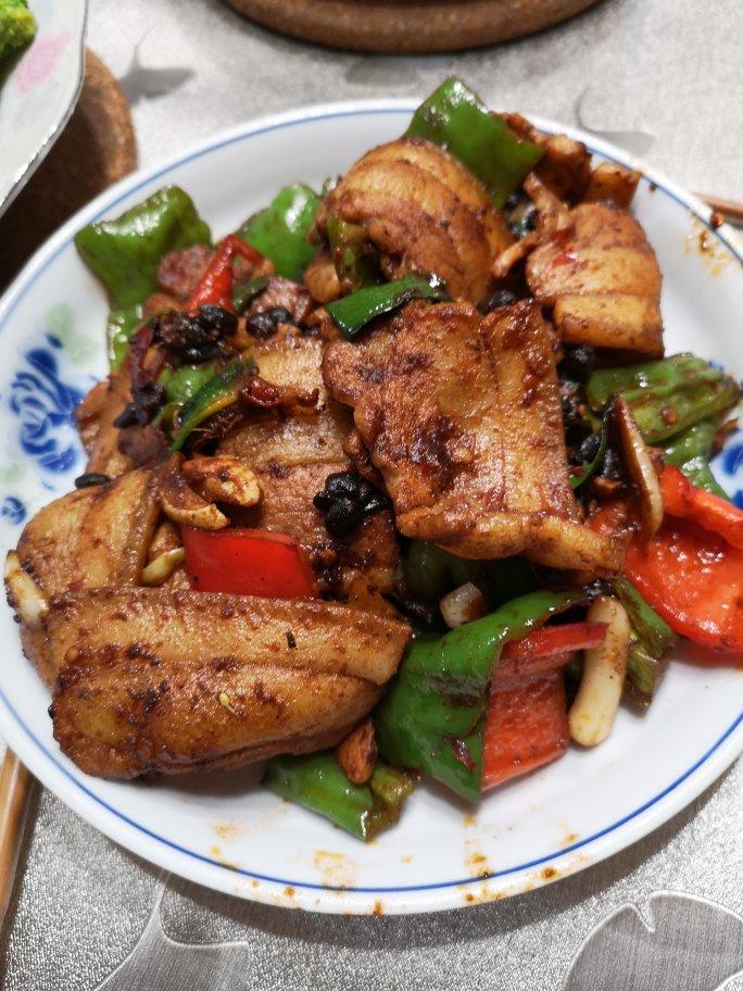 经典川菜青椒回锅肉