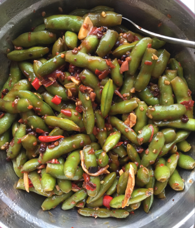 麻辣毛豆