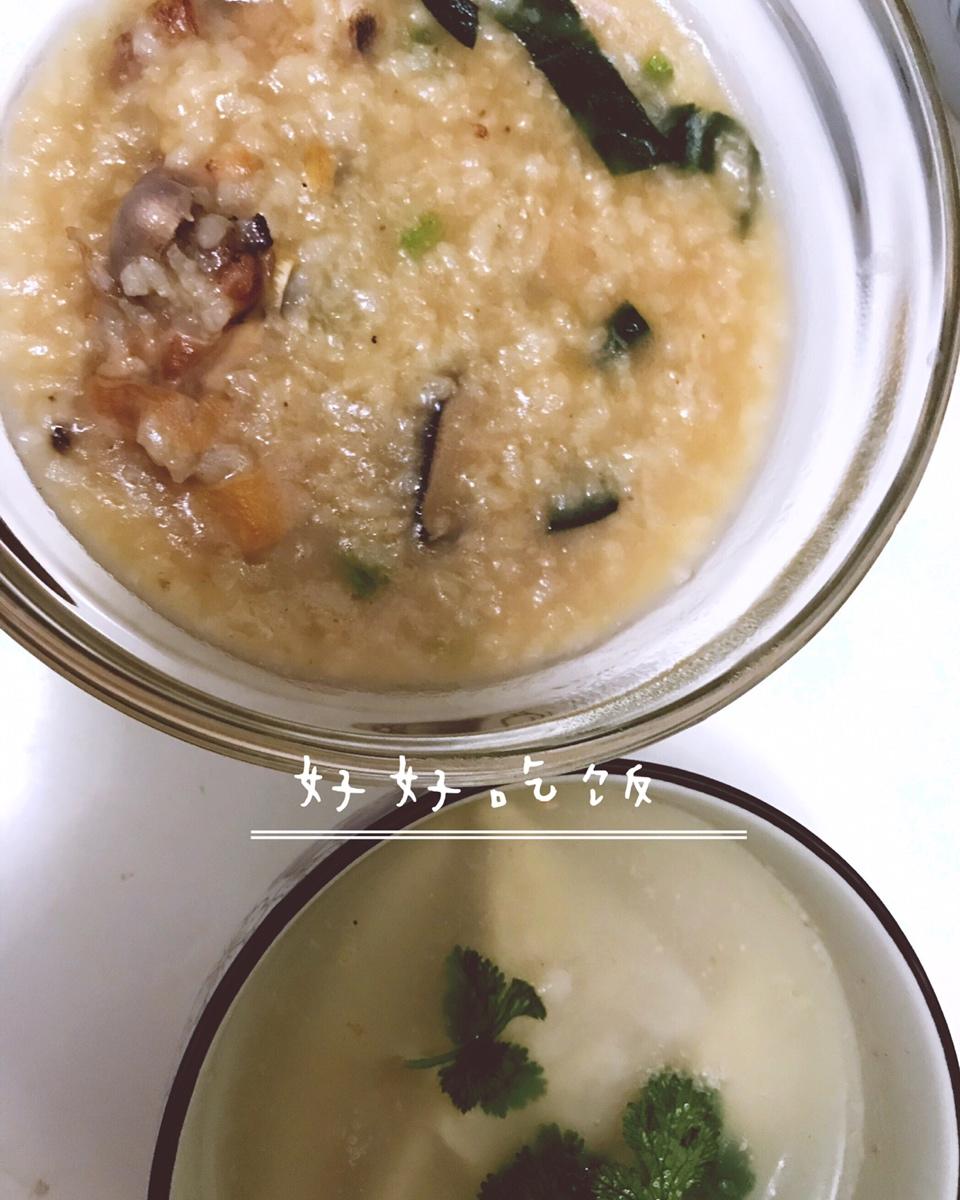 香菇鸡腿粥