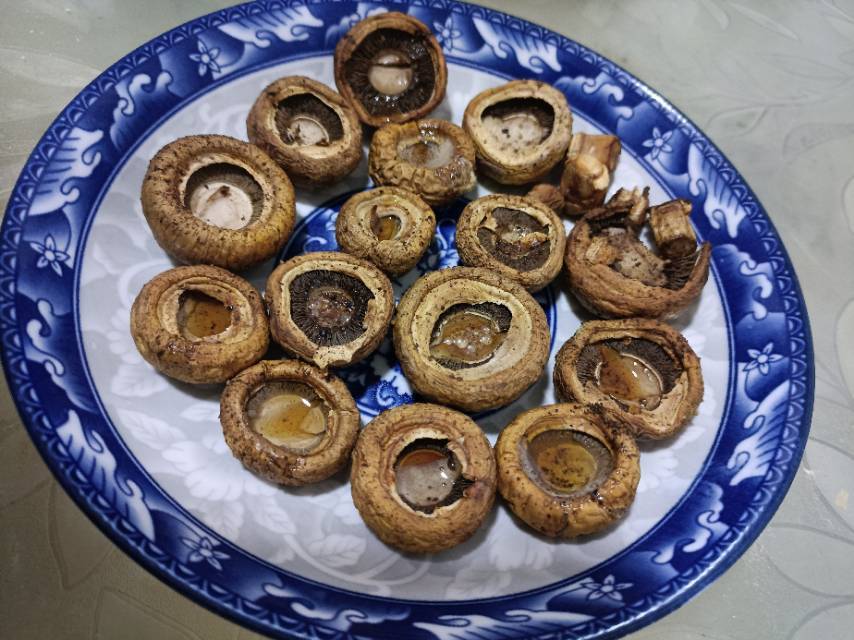 零难度烤口蘑（空气炸锅版）