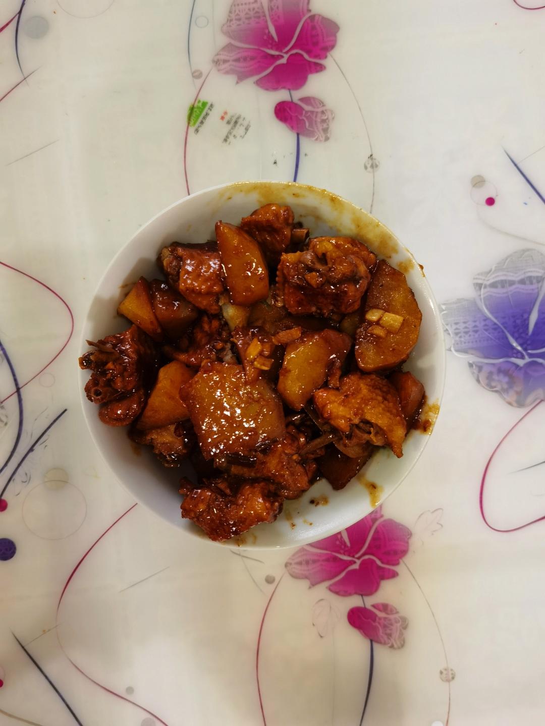 红烧鸡翅焖土豆