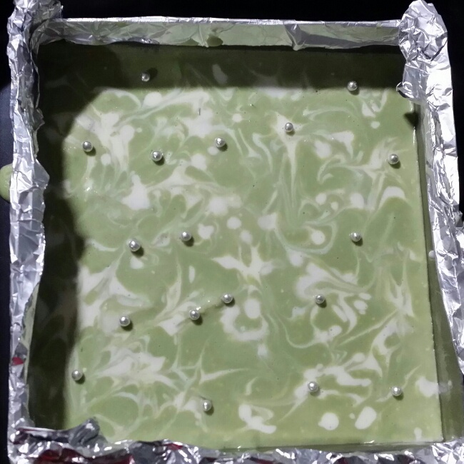 抹茶芝士慕斯蛋糕