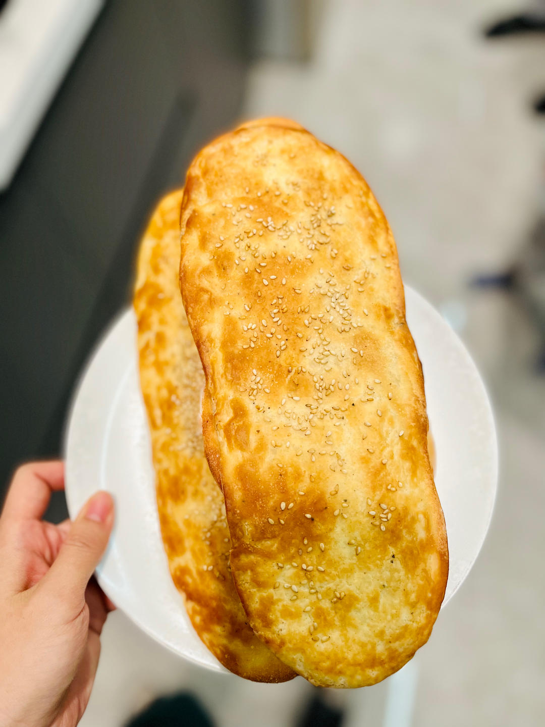 烧饼夹里脊