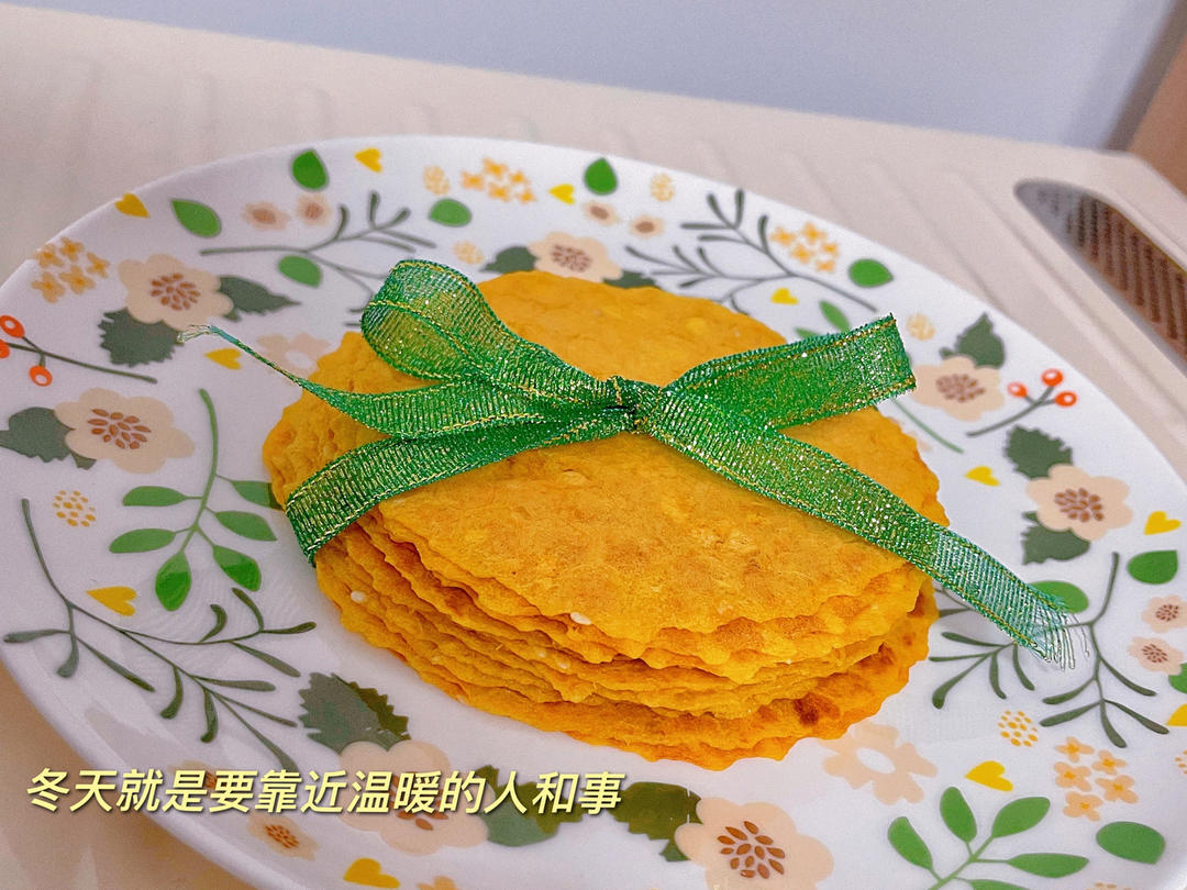 不加糖油的红薯脆片