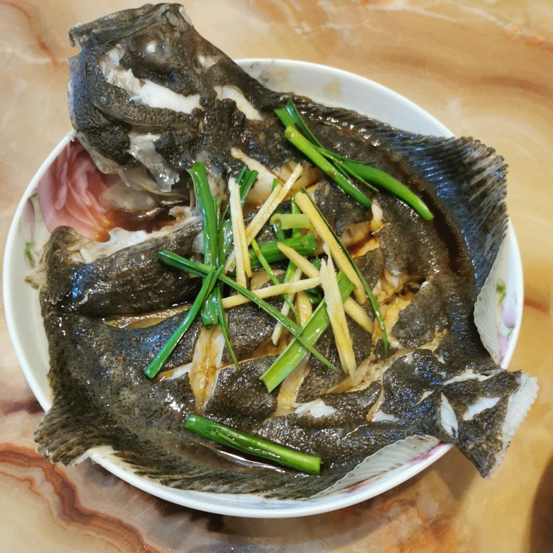清蒸多宝鱼（黄鱼、鲈鱼、桂鱼……）
