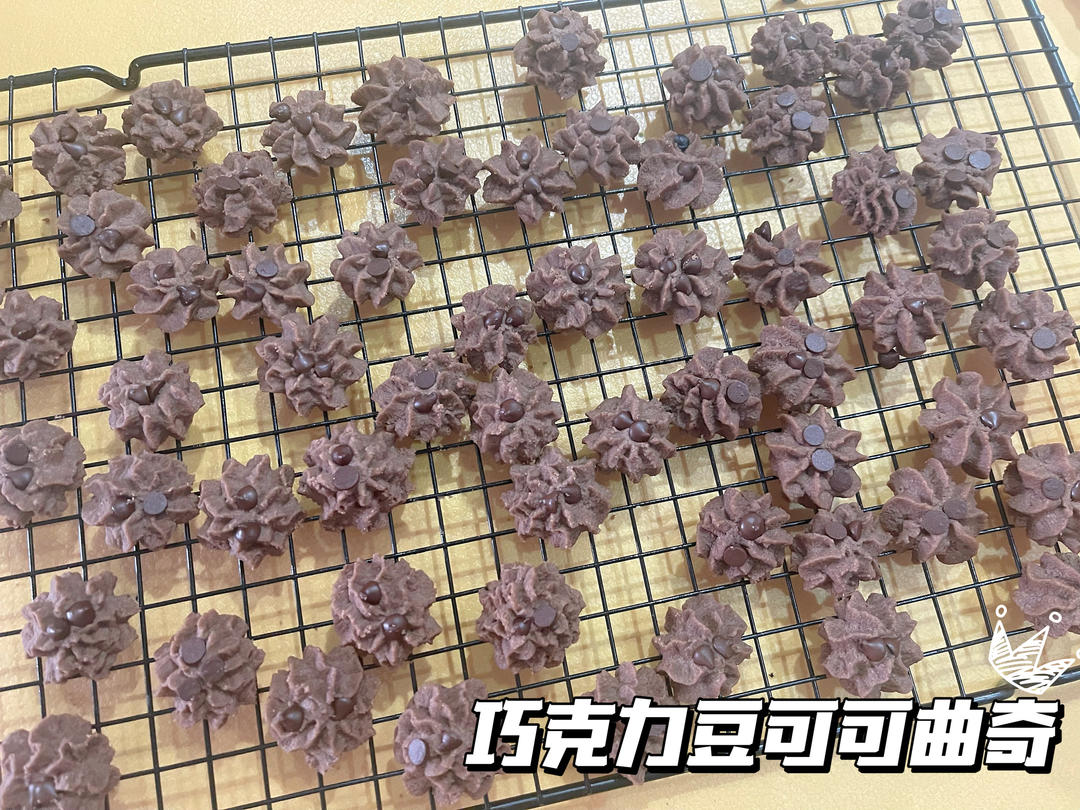 曲奇饼干，完美配方超好挤，酥到不敢碰，一个月还能酥掉渣