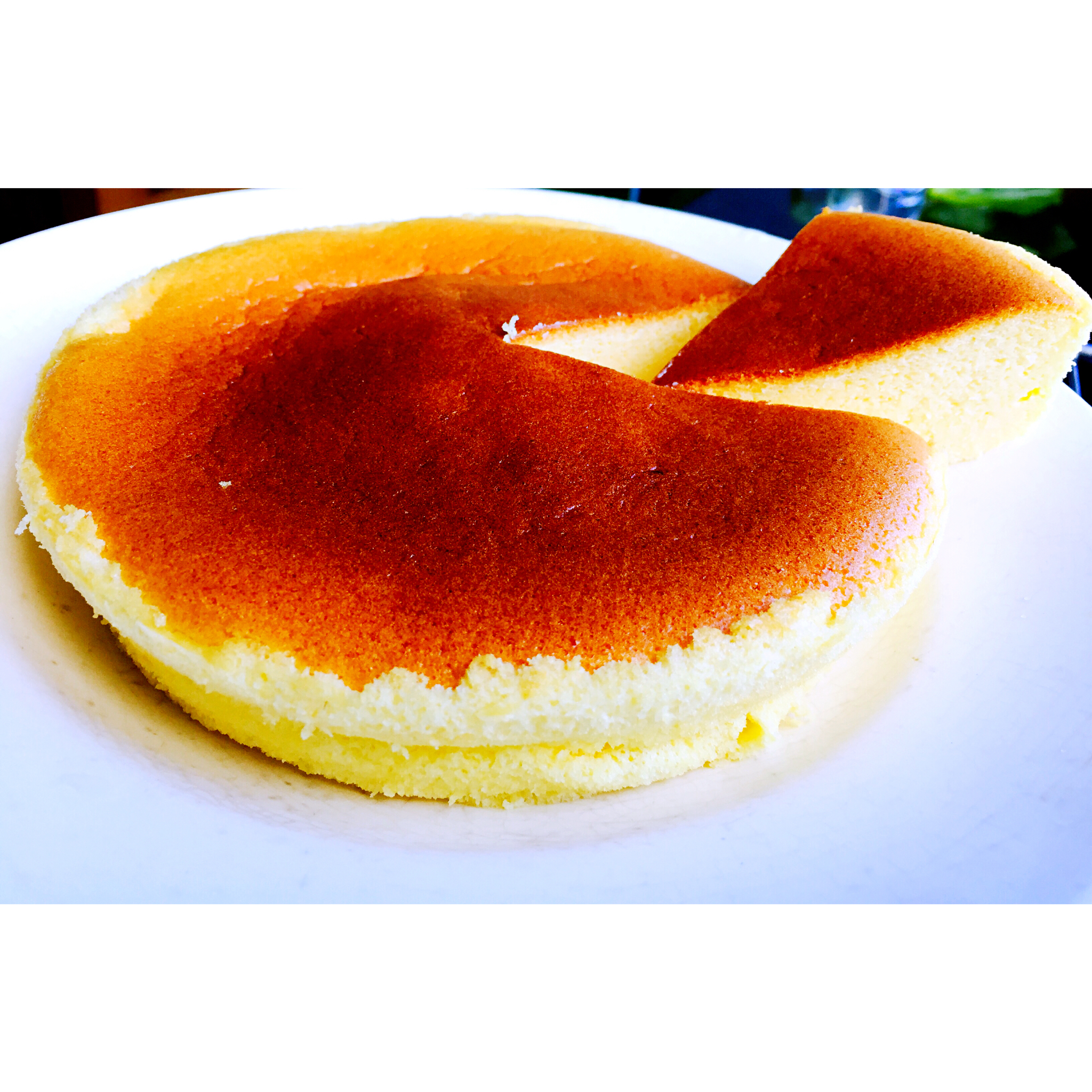 轻乳酪芝士蛋糕6寸#皮黑森林#