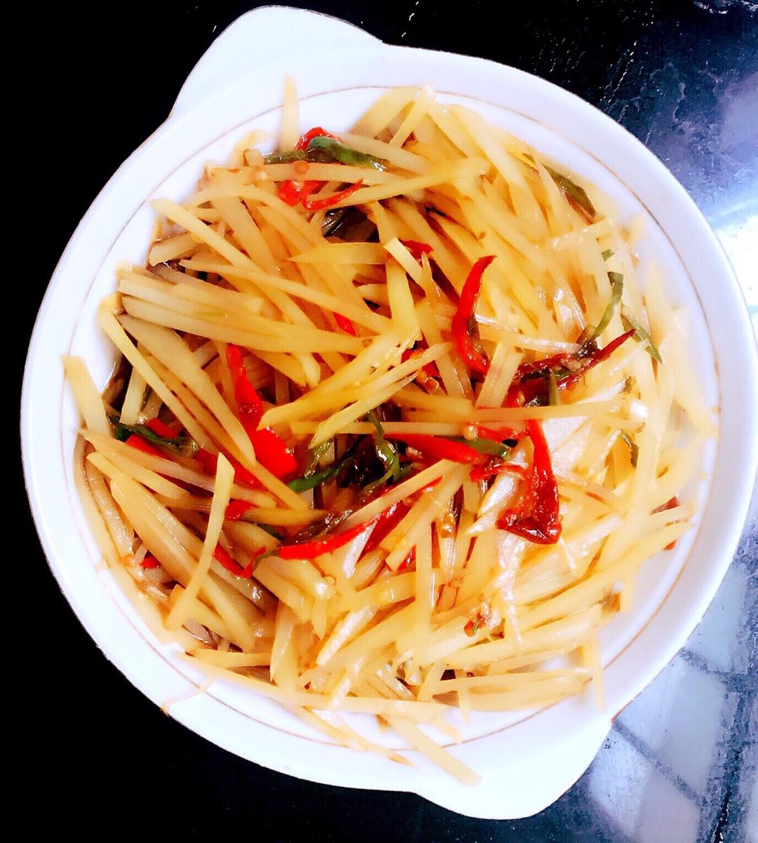 凉拌土豆丝