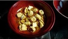 咖喱油豆腐烩鱼头的做法 步骤6