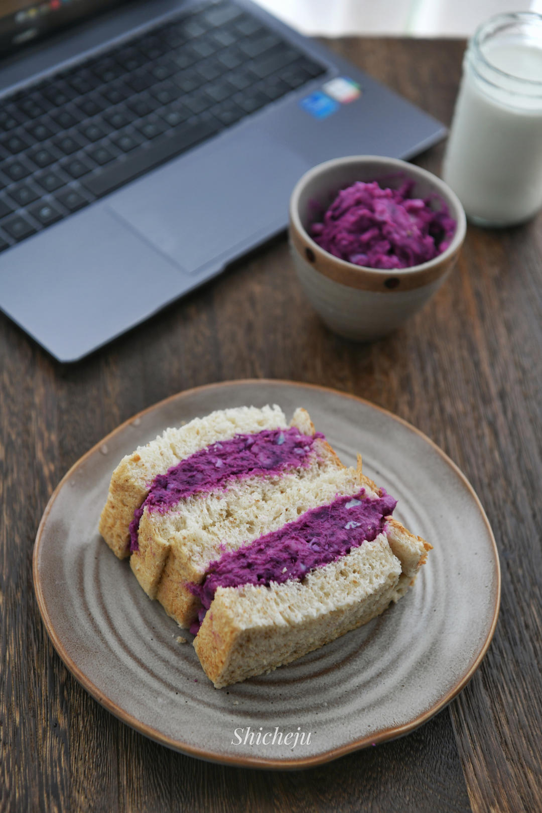 纯奶手撕吐司的做法 步骤1