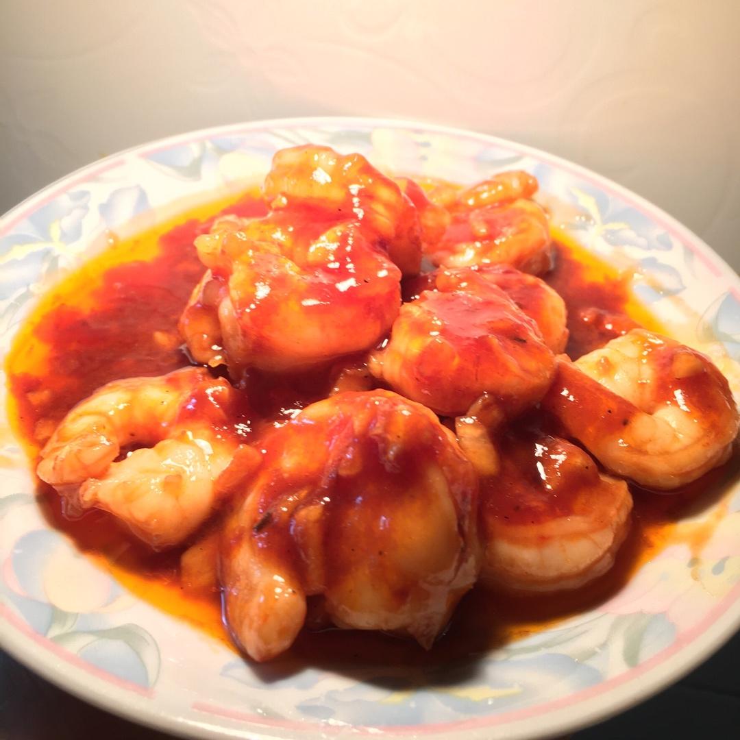 茄汁大虾仁🍤