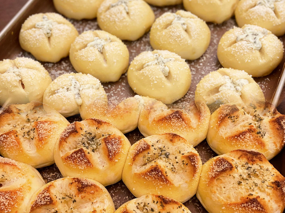 软面包（面包机出手套膜+烤箱）