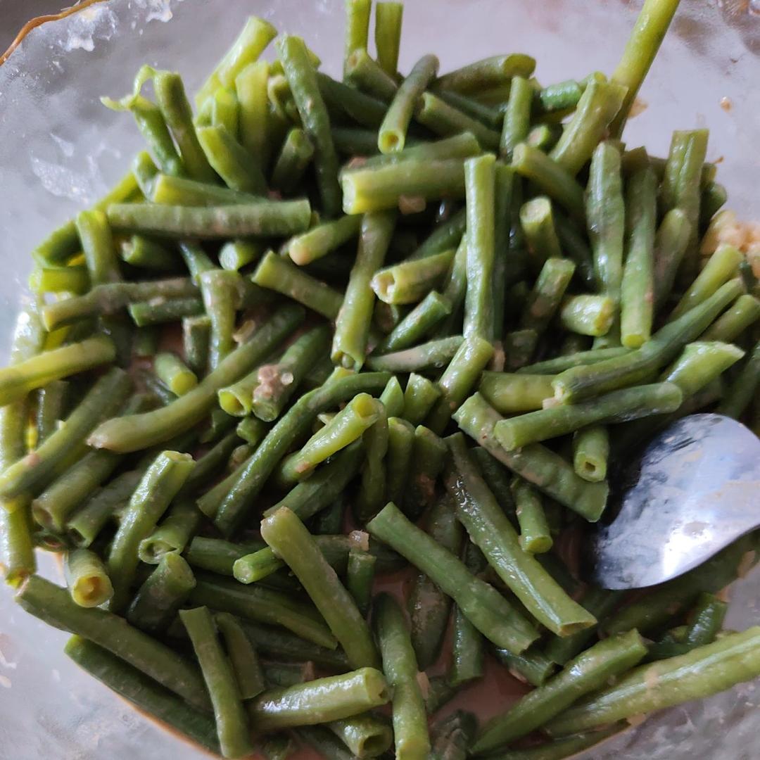 家常可口凉拌菜麻酱豆角