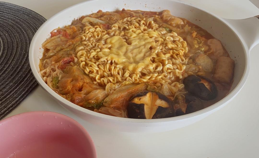 韩国部队锅拉面锅（超好吃）