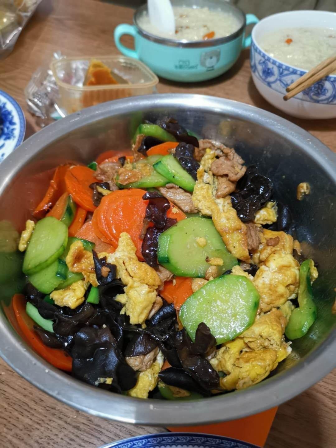 美味家常木须肉