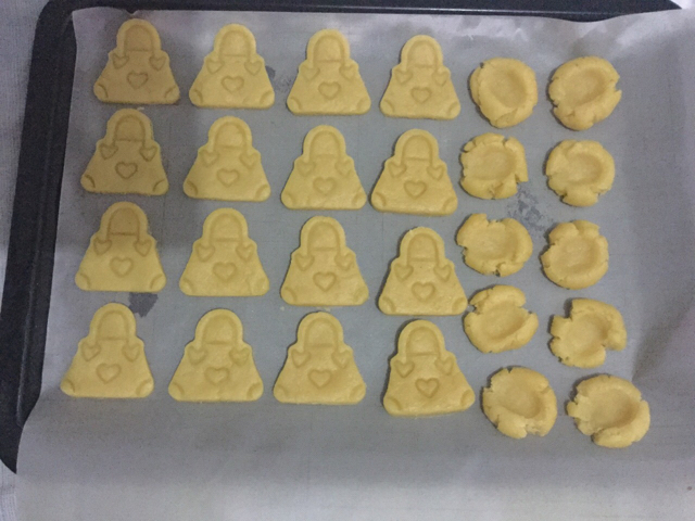 卡通黄油饼干