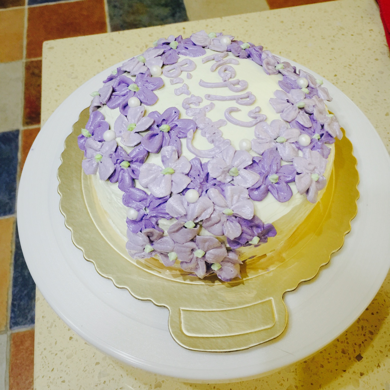 echo做的裱花好用的瑞士奶油霜swiss meringue buttercream icing和