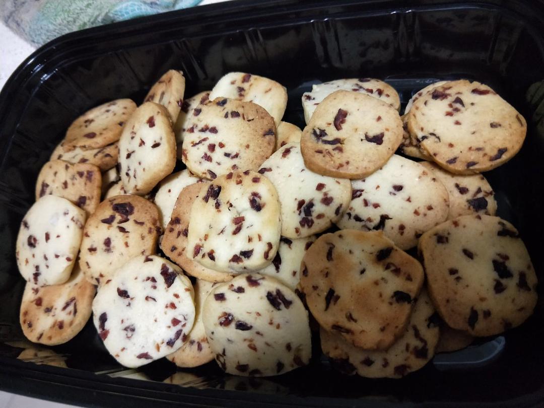 低糖少油版蔓越莓饼干