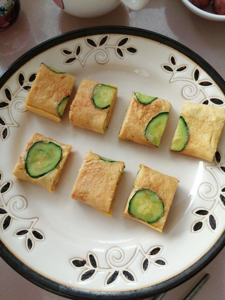 刷爆朋友圈的黄瓜贴面玉子烧