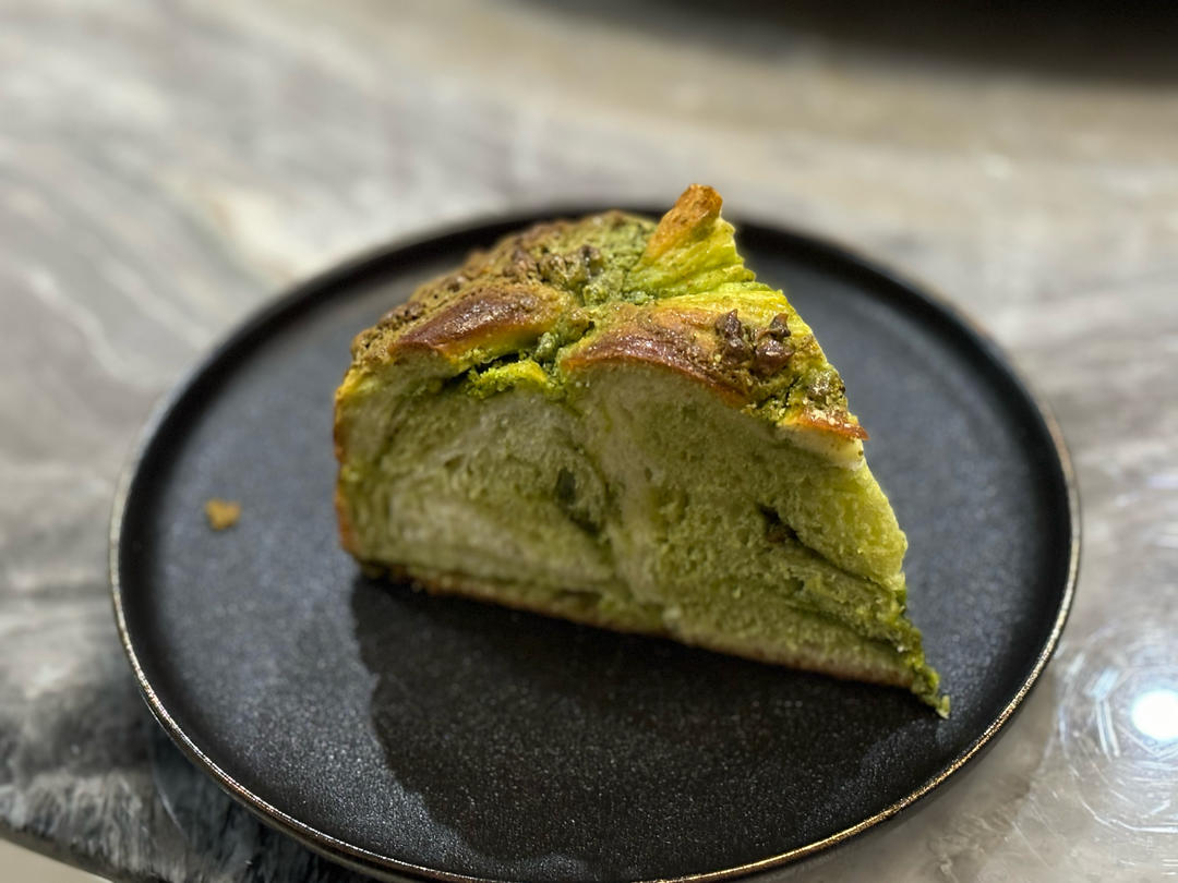 波兰种抹茶奶酥水立方（三能10x10低糖吐司模）